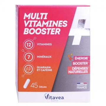 NUTRISANTE - MULTIVITAMINES BOOSTER GUARANA ET CAFEINE - 45 gelules