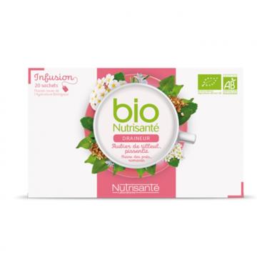 NUTRISANTE - Infusion Bio draineur 20 sachets